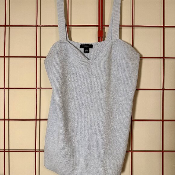 Ann Taylor Factory Blue Tank - XS - Picture 3 of 4